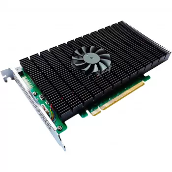HighPoint SSD7505 PCIe 4.0 NVMe RAID-ohjain, 4x M.2 SSD