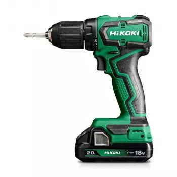 HIKOKI 18V harjaton akkuporakone 55Nm 2x2,0Ah paketti