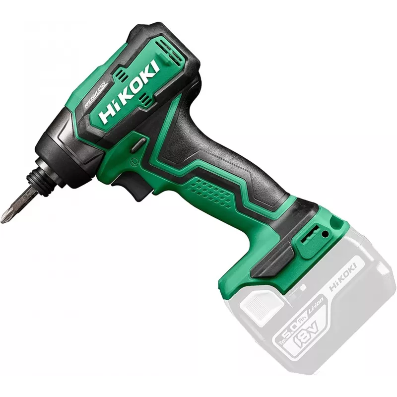 HIKOKI WH18DD 18V akkuiskuruuvinväännin, 0-3200 kierr./min, 0-400 IPM