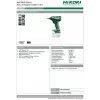 HIKOKI WH18DD 18V akkuiskuruuvinväännin, 0-3200 kierr./min, 0-400 IPM