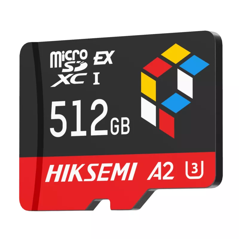 Hiksemi Future PRO 512GB MicroSD Express PCIe 3.0 x1 TLC muistikortti (ilman sovitinta)