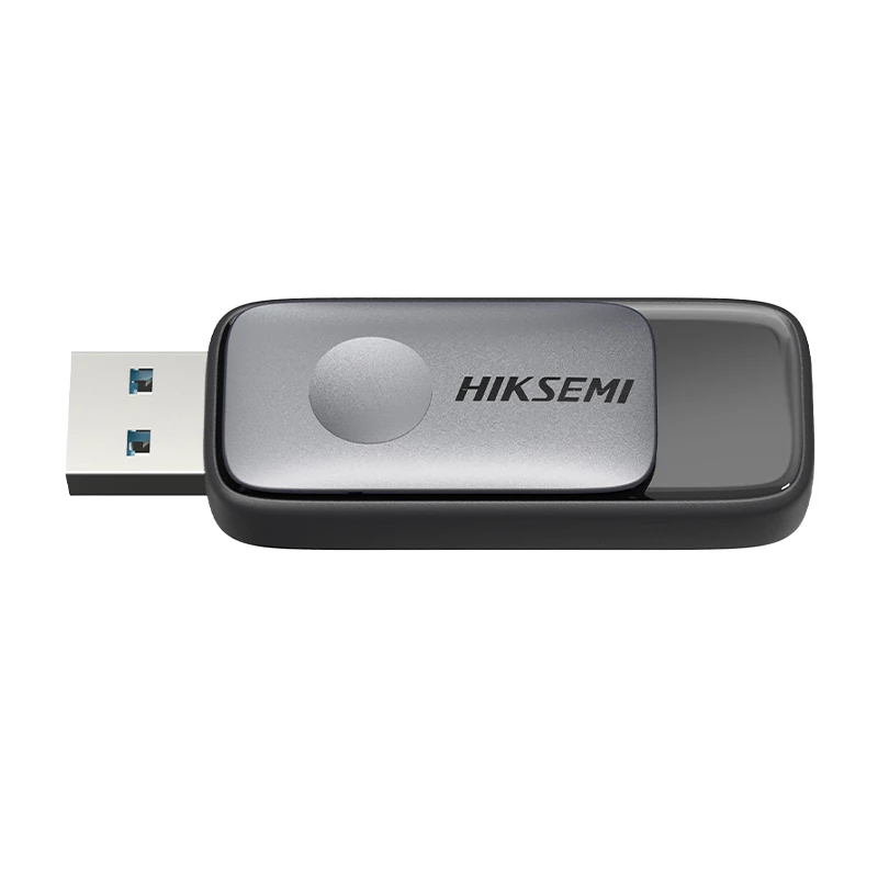 HIKSEMI Pully 128GB USB 3.2 Gen 1 flash-asema, sisäänvedettävä ilman kantta, musta
