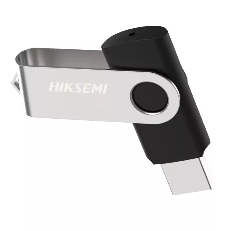 HIKSEMI Rotary Series 64GB USB 3.0 -muistitikku - hopea