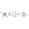 Hikvision 12MP IP-kamera DS-2CD2T126G3-IS2UY/SL(2,8mm)(eF) AcuSense DarkFighter