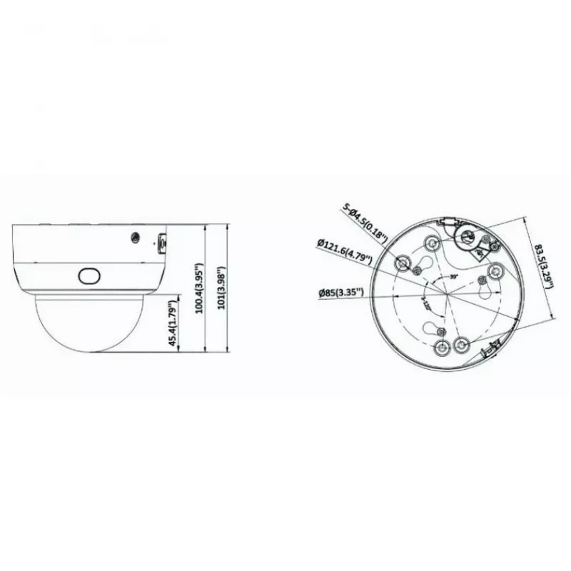 Hikvision DS-2CD2146G3-IPTRZS2UY(2.8/4)eFBLACK 4MP AcuSense IP-kamera, 2.8mm, IP67, musta