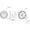 Hikvision DS-2CD2346G2H-IS2U/SL 2.8mm EF PL 4MP AcuSense Turret IP-kamera