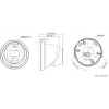 Hikvision DS-2CD2346G2H-IU(2,8mm)(EF)(musta) DarkFighter AcuSense 4MP turret IP-kamera