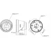 Hikvision DS-2CD2367G3-LIS2UY/SRB 6MP AcuSense turret-verkkokamera, 2,8 mm, musta