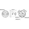 Hikvision DS-2CD2387G3P-LIS2UY/SL 8MP turret IP-kamera, 180° panorama, AcuSense, PoE, IP67