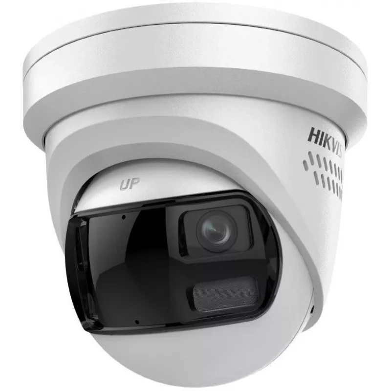 Hikvision DS-2CD2387G3P-LIS2UY/SL 8MP turret IP-kamera, 180° panorama, AcuSense, PoE, IP67