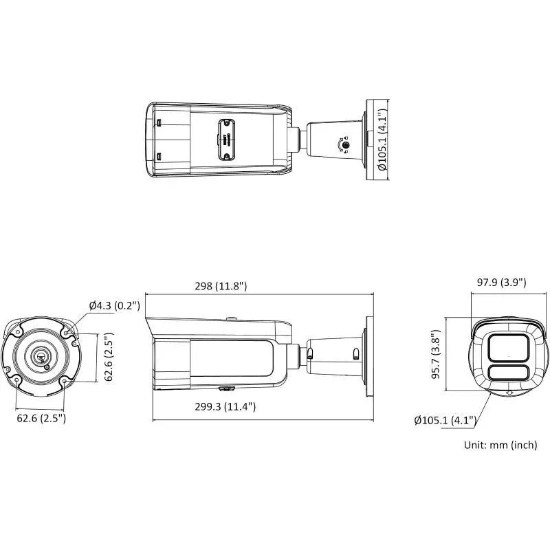 Hikvision DS-2CD2686G2HT-IZS(2.8-12)/eF/BLK PL 8MP IR verkkoluotikamera