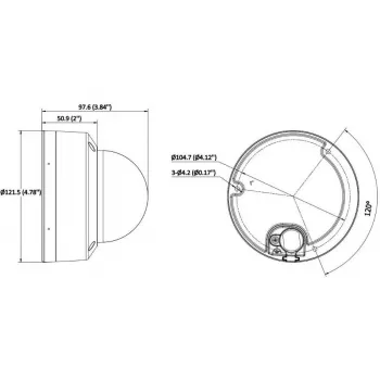 Hikvision DS-2CD2743G2-LIZS2U 4MP AcuSense moottorioitu varifokaali-dome-IP-kamera, 2,8-12 mm, musta, PoE/12 VDC