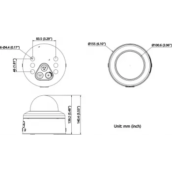Hikvision DS-2CD2786G3-IPTRZSY(2.8-12mm)BLACK 8MP AcuSense IP-kamera