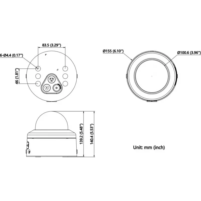 Hikvision DS-2CD2786G3-IPTRZSY(2.8-12mm)BLACK 8MP AcuSense IP-kamera
