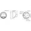 Hikvision DS-2CD2H46G2-IZS(2.8-12mm)(C)(Black) 4MP AcuSense moottorikäyttöinen varifokaali IP-kupukamera