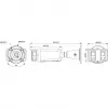 Hikvision DS-2CD2T167G3P-LIS2UY/SL (180°) 16MP panorama IP-kamera - ColorVu AcuSense