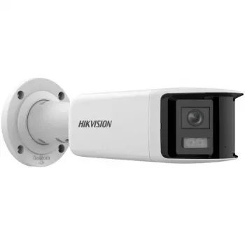 Hikvision DS-2CD2T46G2P-ISU/SL(2.8MM)(C) 4MP panorama AcuSense IP-kamera, 2x 2,8mm, 180° näkökenttä, IP67, PoE