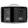 Hikvision DS-2CD2T46G2P-ISU/SL(2.8MM)(C) 4MP panorama AcuSense IP-kamera, 2x 2,8mm, 180° näkökenttä, IP67, PoE