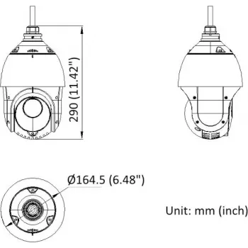 Hikvision DS-2DE4225IWG1-E 2MP 25x IR verkkopohjainen PTZ-domekamera