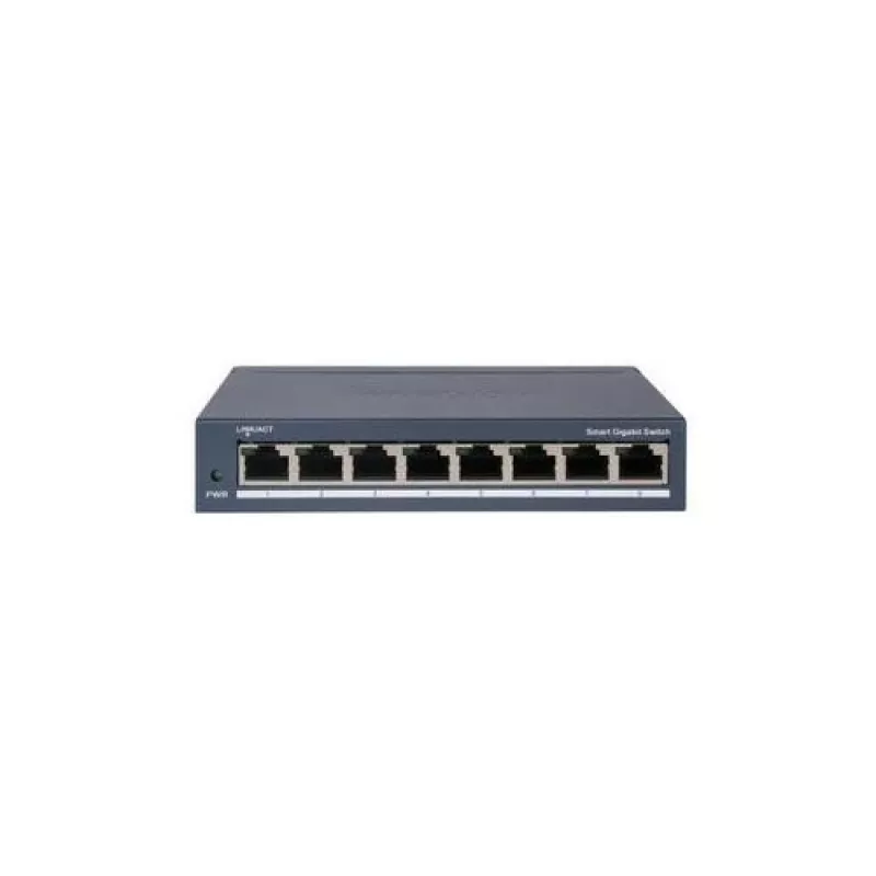 Hikvision DS-3E1508-EI(V2) 8-porttinen Gigabit Smart Managed PoE+ -kytkin