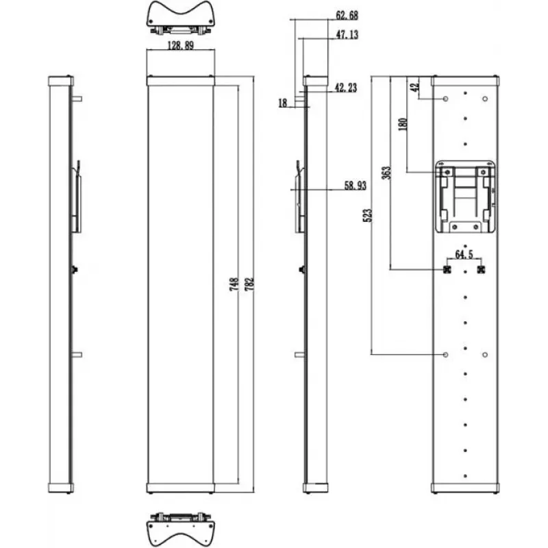 Hikvision DS-3WF5000A-120 antenni