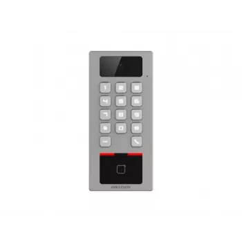 Hikvision DS-K1T502DBWX-C kulunvalvontapääte sormenjäljellä, Mifare-kortilla, PIN-koodilla