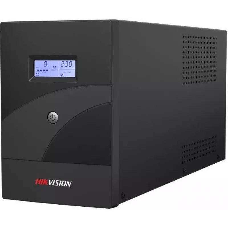 Hikvision DS-UPS3000-R(O-STD)/EU UPS-laite 3000 VA / 1800 W, AVR, LCD, 4x Schuko, USB
