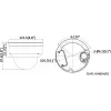 Hikvision iDS-2CD7D87G0-XS(2.8mm)(O-STD) DeepinViewX IP-kamera, 2,8 mm