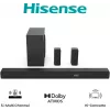 Hisense AX5100Q 5.1.2-kanavainen 510W Dolby Atmos -soundbar langattomalla subwooferilla ja takakaiuttimilla 20015174