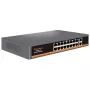 HISMART PoE-kytkin 100 Mbps 16 porttia + 2G uplink