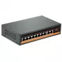 HISMART PoE-kytkin 100Mbps 8 porttia + 2G Uplink