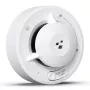 HISMART TV993451 Smart Wi-Fi valosähköinen palovaroitin Tuya-sovellusohjauksella, valkoinen