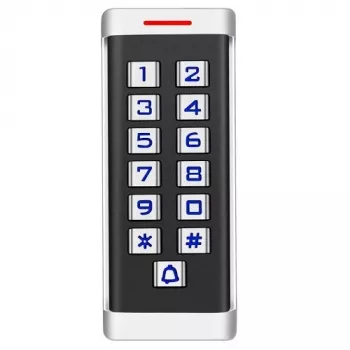 HISMART TV993789 monitoiminen kulunvalvontanäppäimistö EM-kortinlukijalla, PIN-näppäimistöllä ja integroidulla ohjaimella