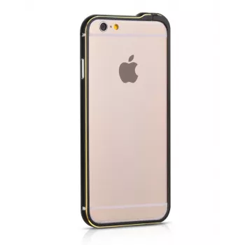 Hoco Apple iPhone 6 / 6s Blade Series Fedora metallipuskuri musta