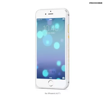 Hoco Apple iPhone 6 Good Fortune bumper-kuori hopea