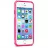 Hoco Apple iPhone 6 Moving iskunkestävä silikonipuskuri pinkki