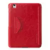 Hoco Crystal Folder HS-L091 -kotelo Samsung Galaxy Tab S 8.4:lle, punainen
