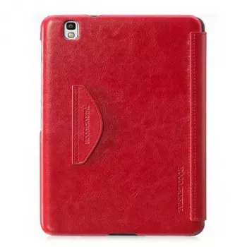 Hoco Crystal Folder HS-L091 -kotelo Samsung Galaxy Tab S 8.4:lle, punainen