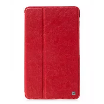 Hoco Crystal Folder HS-L091 -kotelo Samsung Galaxy Tab S 8.4:lle, punainen