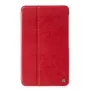 Hoco Crystal Folder HS-L091 -kotelo Samsung Galaxy Tab S 8.4:lle, punainen