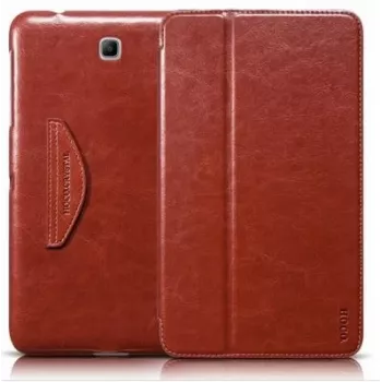 Hoco Crystal Series Folio -kotelo Samsung Galaxy Tab 4 8.0 SM-T330/T331/T335 - ruskea