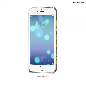 Hoco Good Fortune Bumper -kotelo Apple iPhone 6/6S - musta