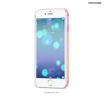 Hoco Good Fortune Bumper Case Apple iPhone 6 / 6S HI-T027 pinkki