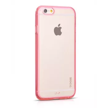 Hoco iPhone 6 Steel Series kaksivärinen takakansi pinkki (rose gold)