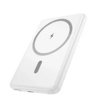 Hoco J140A Tony PD20W ultaohut magneettinen varavirtalähde (5000mAh) valkoinen
