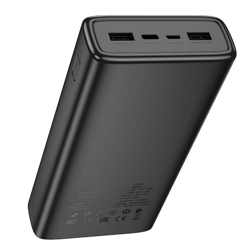 Hoco J144A Hymn varavirtalähde 30000mAh musta