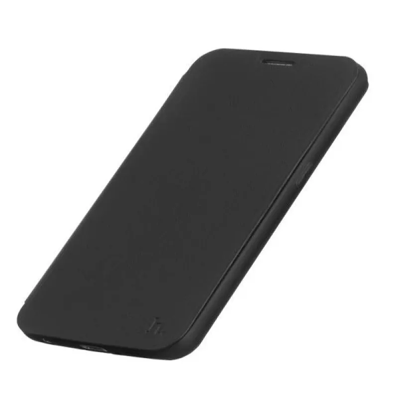 Hoco Juice Series Nappa flip-kuori Samsung Galaxy Note 5, musta