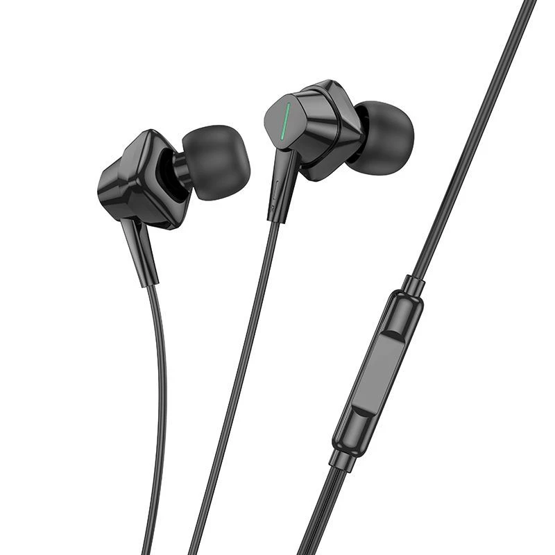 Hoco M113 Clear universaalit digitaaliset nappikuulokkeet mikrofonilla iPhone/iPad (Lightning)