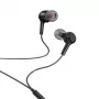Hoco M78 johdolliset in-ear-kuulokkeet mikrofonilla, 3,5 mm liitäntä, musta
