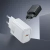 Hoco N60 Gentle yksiporttinen PD20W-laturi (EU) musta